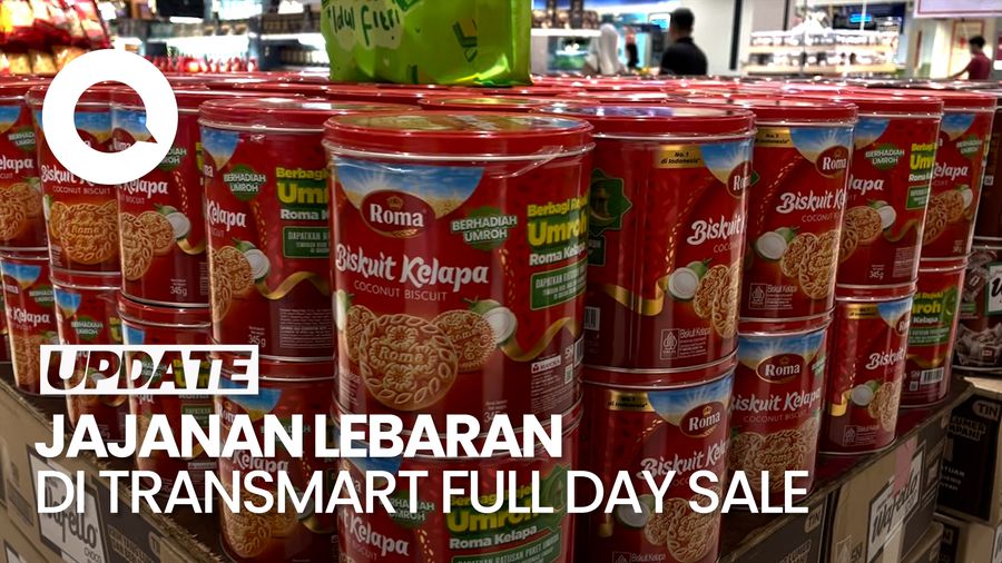 Video: Mumpung Lagi Full Day Sale, Yuk Borong Sirup-Jajanan Lebaran di Transmart