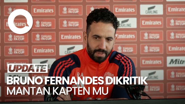 Video Pembelaan Amorim Atas Kritik Roy Keane ke Bruno Fernandes