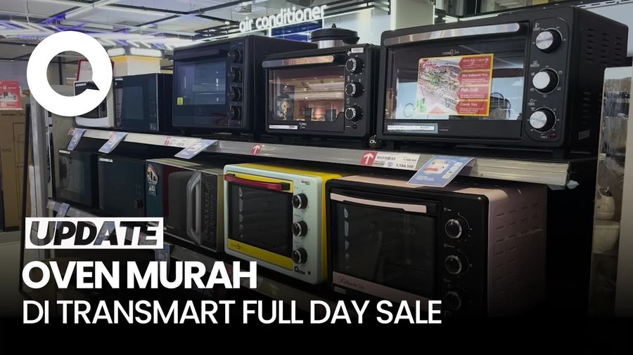 Video: Murah Meriah, Oven di Transmart Full Day Sale Mulai Rp 900 Ribuan Aja!