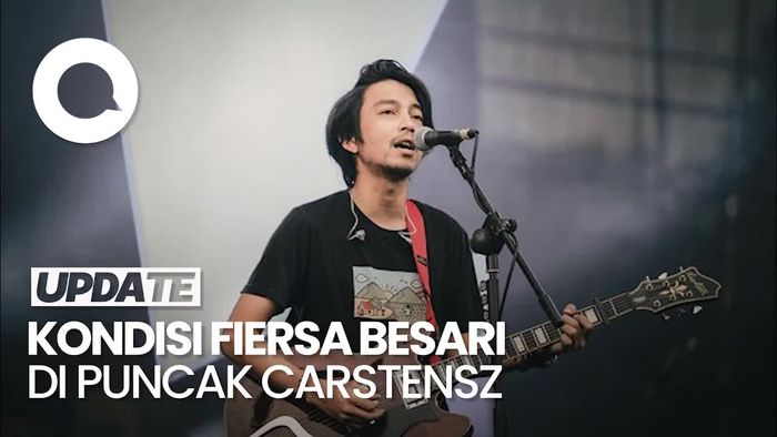 Video: Kondisi Fiersa Besari yang Ikut Rombongan Pendaki di Puncak Carstensz