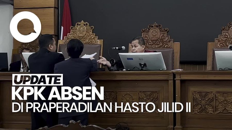 Video: Pihak Hasto Sayangkan KPK Tak Hadir di Sidang Praperadilan Jilid II