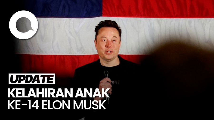 Video: Elon Musk Punya Anak ke-14 dari Eksekutif Neuralink