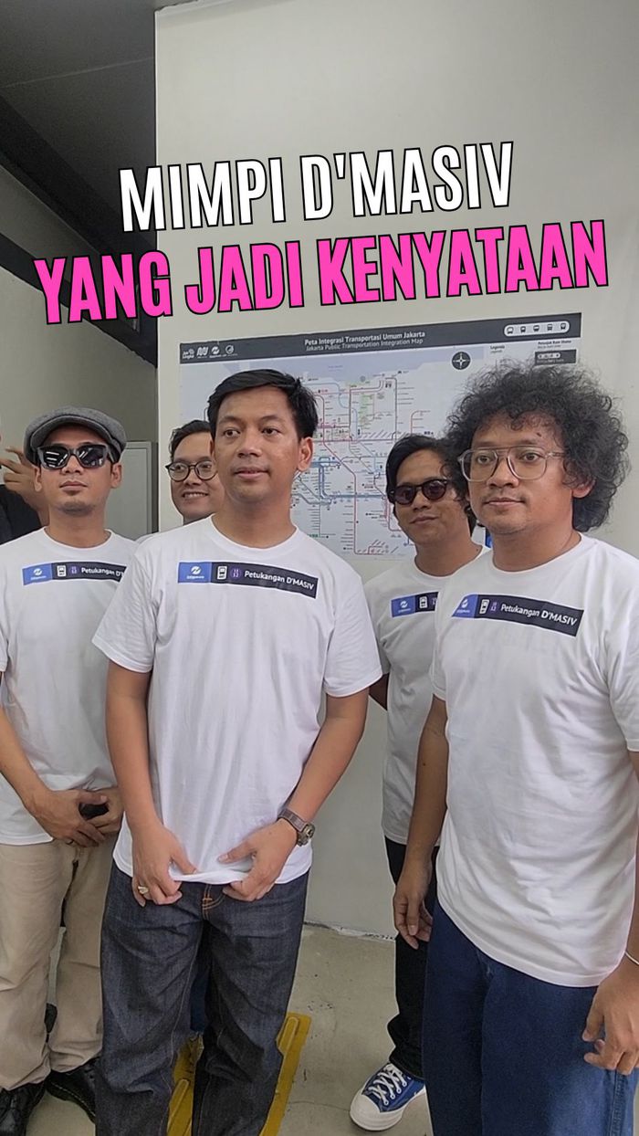 Video: Mimpi DMASIV Namanya Dipakai di Halte TransJakarta Jadi Kenyataan