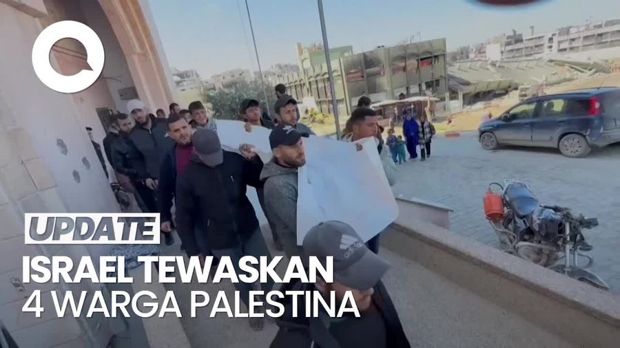 Video: Israel Tembak Mati 4 Warga Palestina di Tengah Gencatan Senjata Ramadan