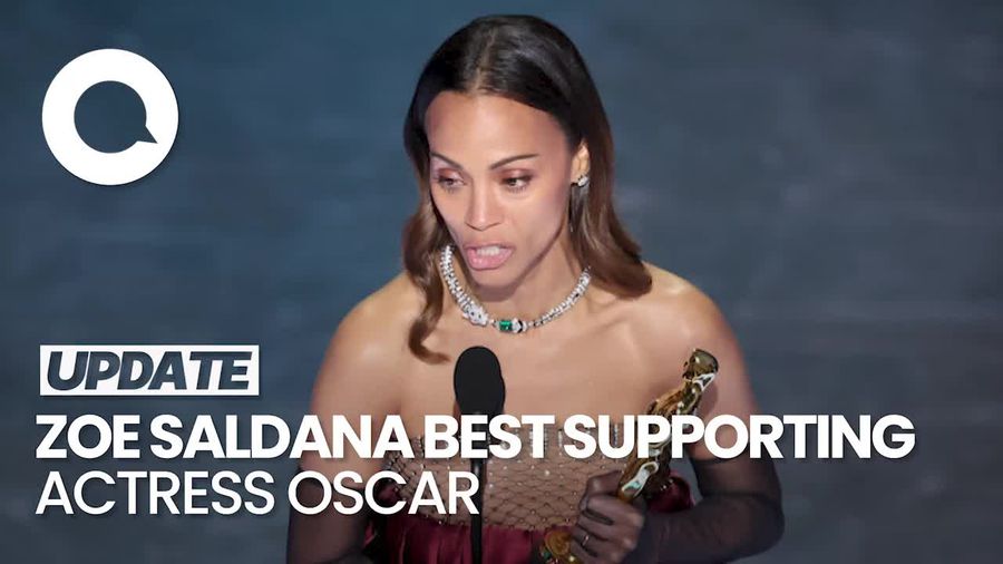 Video: Oscar Pertama untuk Zoe Saldana