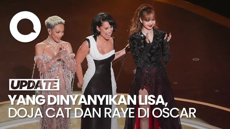 Video: Lisa, Doja Cat dan RAYE Bawakan Tribut untuk James Bond di Oscar