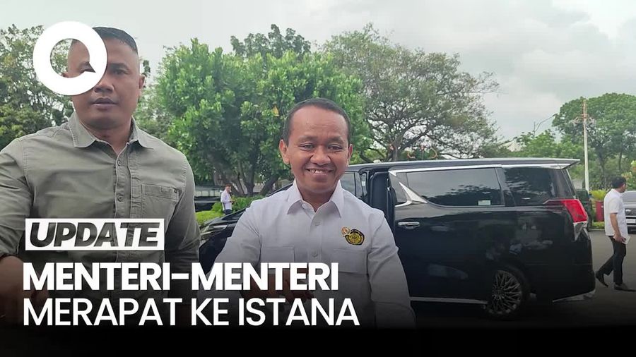 Video: Menteri-menteri Merapat ke Istana, Prabowo Akan Beri Taklimat ke Kabinetnya