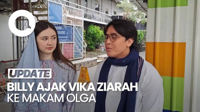 Video Yang Berbeda di Ziarah Billy Syahputra ke Makam Almarhum Olga Tahun Ini