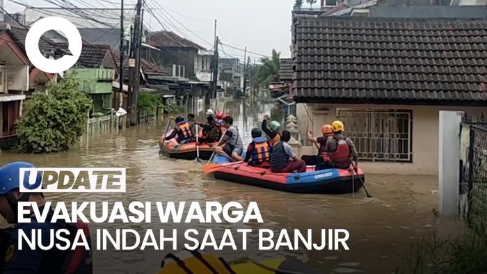 Video: Momen Tim SAR Evakuasi Warga Nusa Indah yang Sakit