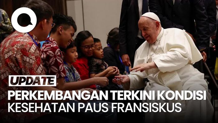 Video: Sudah 2 Minggu Paus Fransiskus Dirawat di RS Karena Pneumonia Ganda
