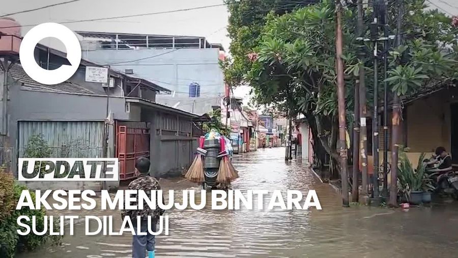 Video: Diguyur Hujan Semalaman, Duta Kranji Bekasi Banjir