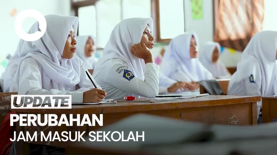 Video: Siap-siap Siswa SMA Sederajat di Jabar Masuk 06.30 WIB Mulai 6 Maret