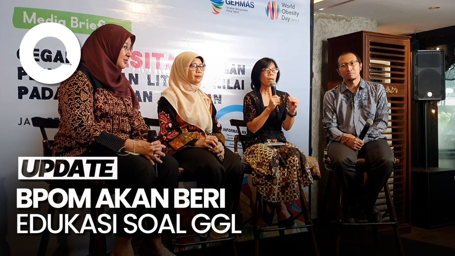 BPOM Akan Edukasi Masyarakat soal Labeling Gula, Garam, Lemak