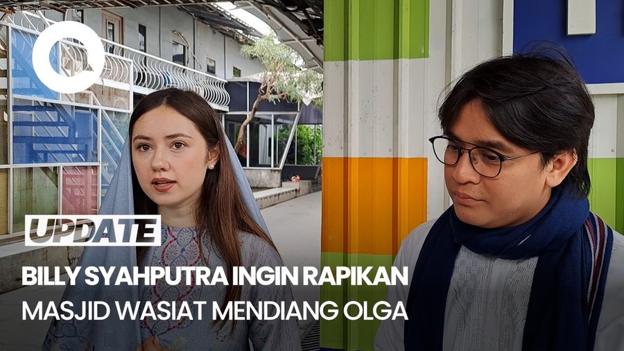 Video: Keinginan Billy Syahputra Merapikan Masjid Mendiang Olga