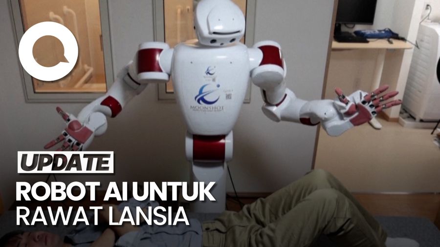 Video: Penampakan Robot AI di Jepang untuk Rawat Lansia