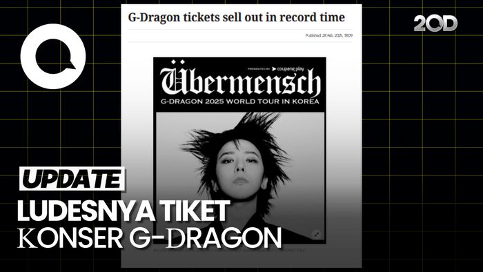 Video: Tiket Konser G-Dragon di Korea Sold Out Hitungan Detik