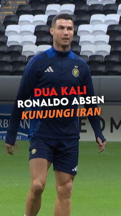 Video: 2 Kali Ronaldo Absen ke Iran, Apa karena Hal Ini?
