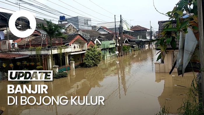 Video: Lebih dari 4.000 KK Terdampak Banjir di Bojong Kulur