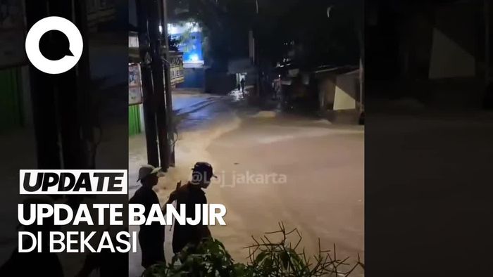 Video: Sejumlah Titik di Bekasi Kebanjiran Setelah Diguyur Hujan Deras