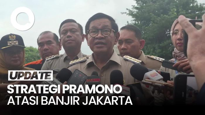 Video Pramono: Sumur Resapan Tak Lagi Dibuat di Jalan, Tapi di Saluran Air