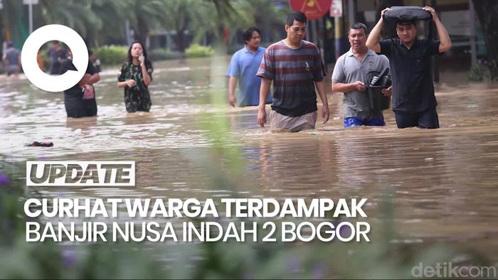 Video Cerita Warga Villa Nusa Indah Bogor: Istri Terjebak Banjir saat Selamatkan Mobil