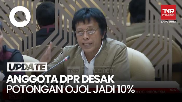 Video: Adian Napitupulu Desak Potongan Ojol Cuma 10%