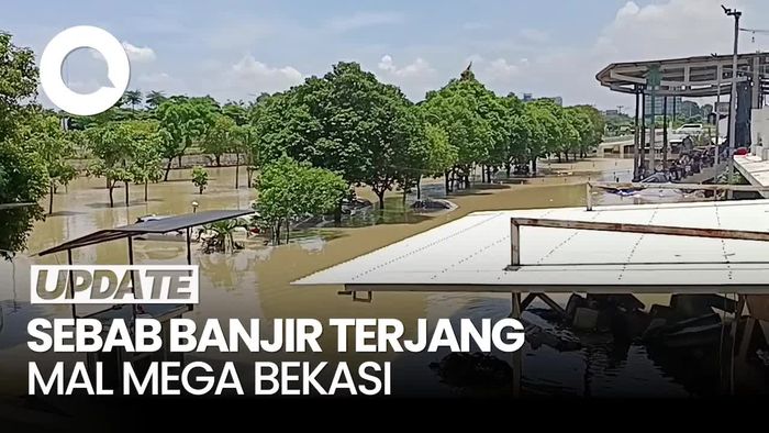 Video: Walkot Bekasi Pastikan Banjir di Mega Mall Bukan Karena Tanggul Jebol
