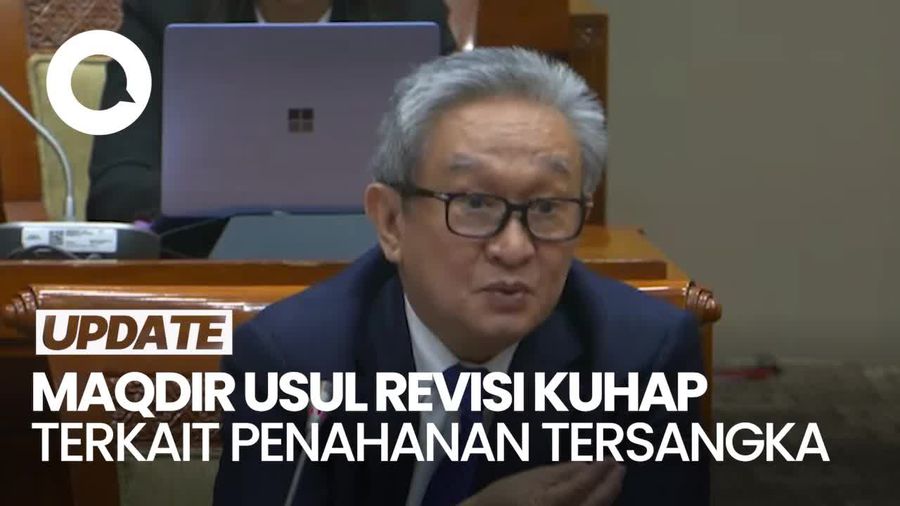Video: Maqdir Usul Tersangka Tak Ditahan Sebelum Vonis, Singgung Tokoh Politik