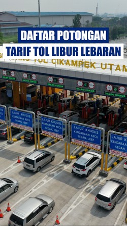 Video: Diskon Tarif Tol 20% Arus Mudik dan Balik Lebaran