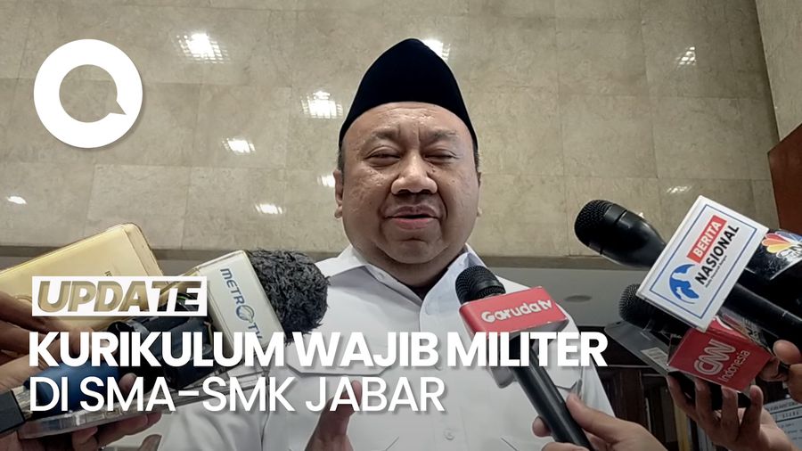 Video: Komisi X DPR Dukung Penerapan Kurikulum Wajib Militer di SMA-SMK Jabar
