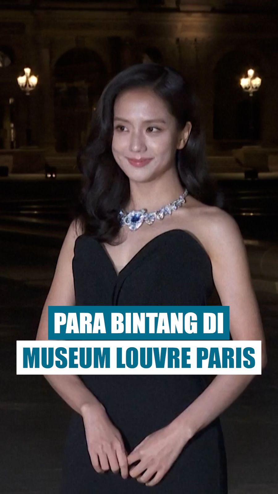 Video: Pose Jisoo BLACKPINK-Gigi Hadid di Grand Dîner du Louvre Paris