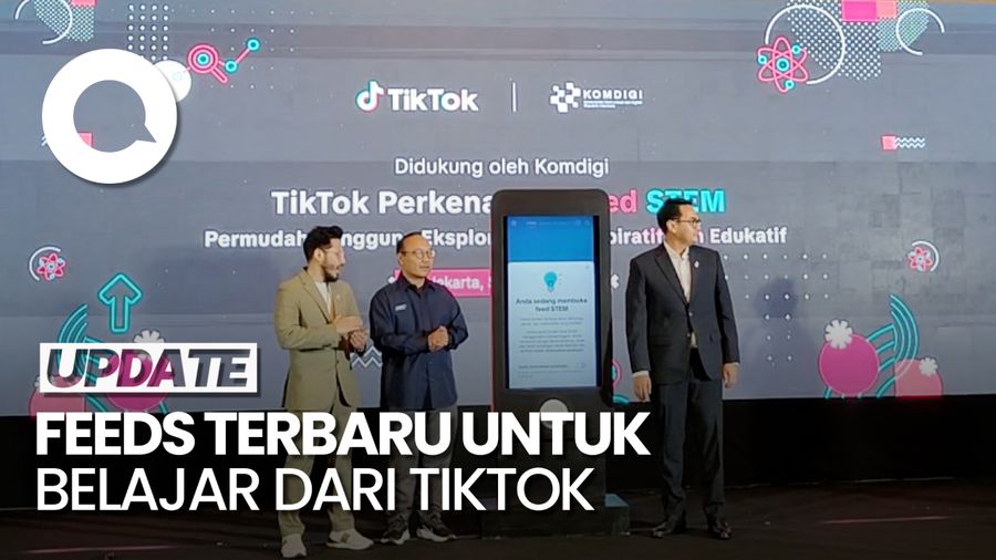 Video: TikTok Luncurkan Feeds Khusus Konten Pembelajaran STEM