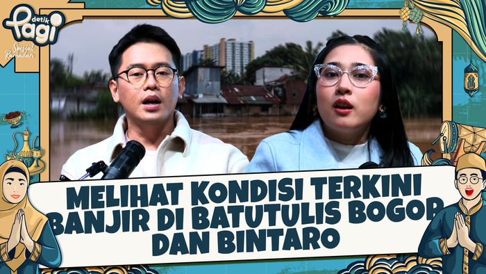 Melihat Kondisi Terkini Banjir di Batutulis Bogor dan Bintaro