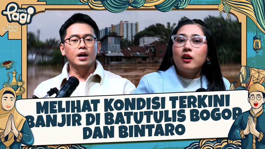 Melihat Kondisi Terkini Banjir di Batutulis Bogor dan Bintaro