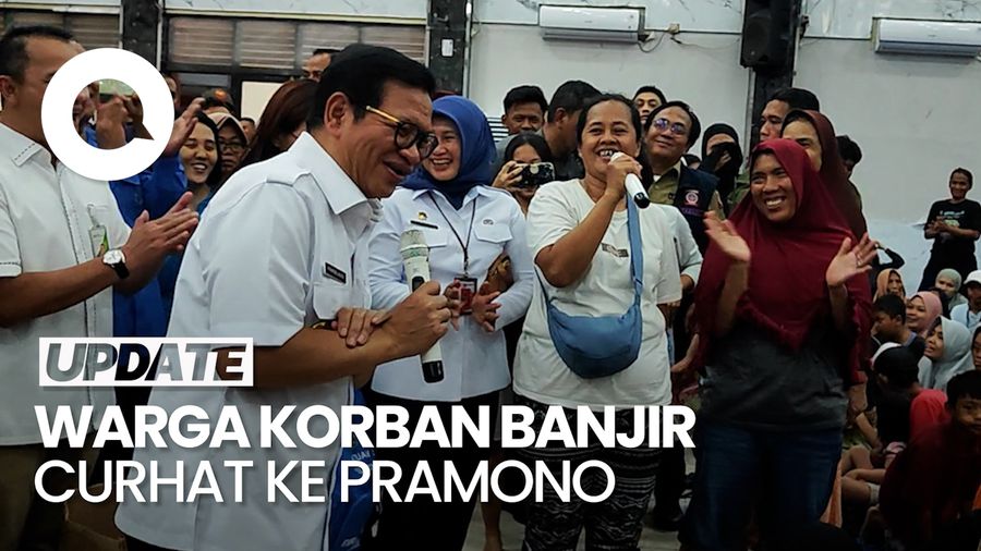 Video: Warga Korban Banjir ke Pramono di Pengungsian: Makanan Nggak Kurang, Jakarta Menyala Pak!