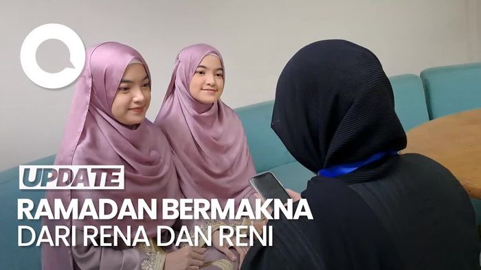Video Tips Jalani Puasa Ramadan dari Pendakwah Rena dan Reni 