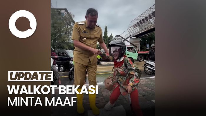 Video: Walkot Tri Minta Maaf Buntut Banjir Besar di Bekasi
