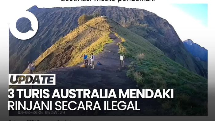 Video: Sanksi untuk 3 Turis Australia yang Mendaki Gunung Rinjani Secara Ilegal