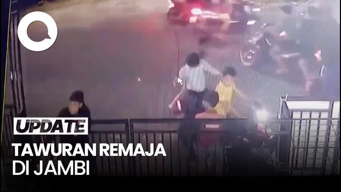 Video: Tampang Lima Pelaku Tawuran yang Merusak Masjid di Jambi 