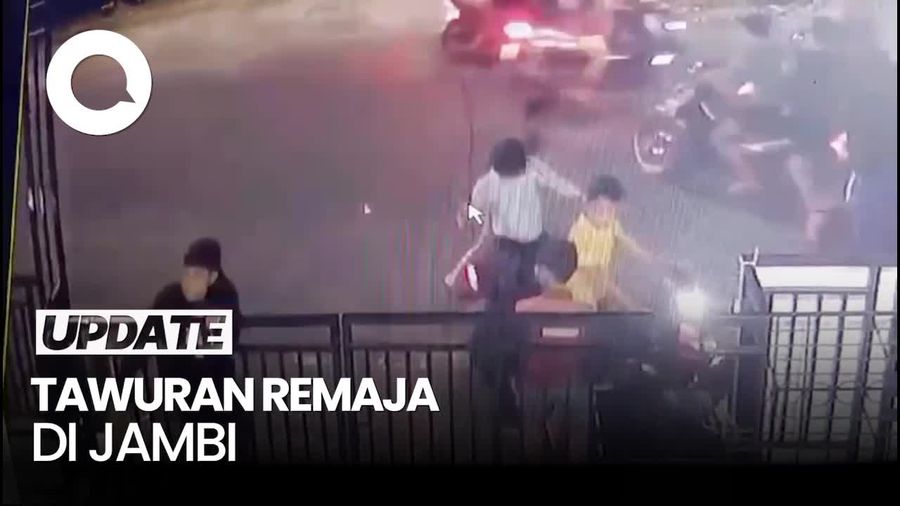 Video: Tampang Lima Pelaku Tawuran yang Merusak Masjid di Jambi 