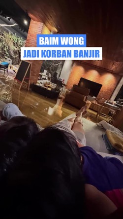 Video: Pengalaman Pertama Baim Wong Kebanjiran