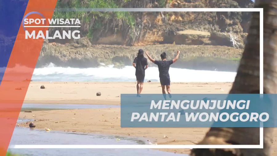 Menikmati Pesona Pantai Wonogoro di Malang
