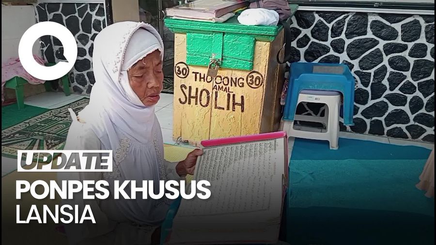 Video: Melihat Santri Lansia Mondok di Ponpes Sepuh Putri Magelang