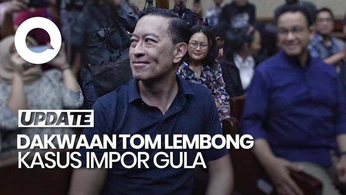 Video: Tom Lembong Didakwa Rugikan Negara Rp 578 Miliar