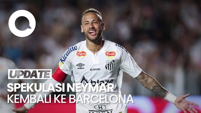 Video Jawaban Hansi Flick Ketika Ditanya Peluang Neymar ke Barcelona