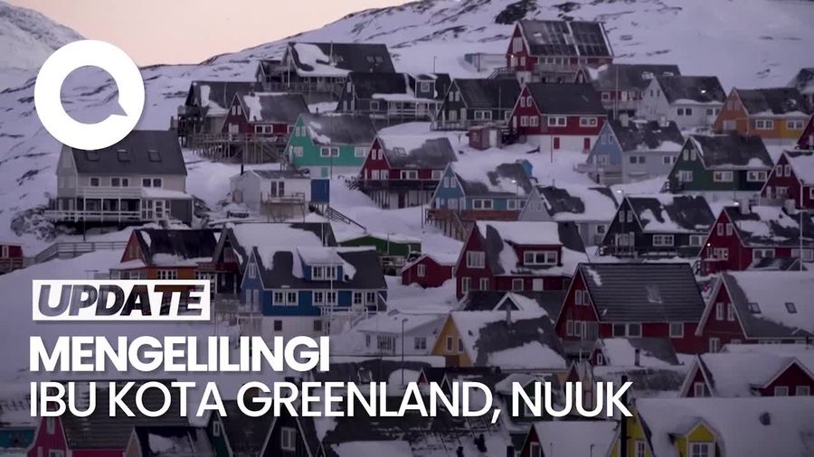 Video Melihat Pemandangan Greenland, Wilayah yang Didambakan Trump