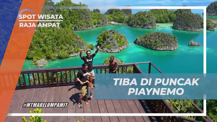 Terpesona di Puncak Piaynemo, Raja Ampat