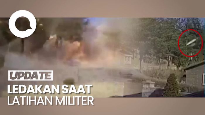 Video: Detik-detik Bom Nyasar Hantam Permukiman Warga di Korsel