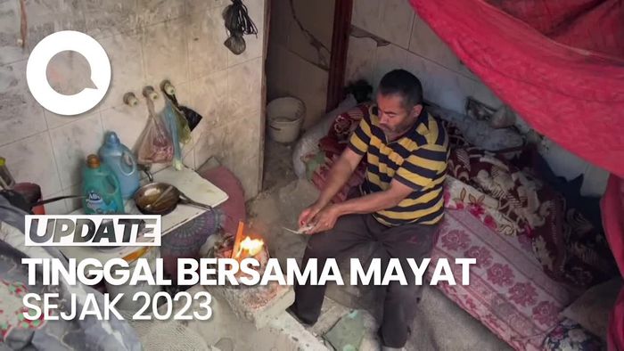 Video: Kisah Warga Palestina Tinggal Bersama Mayat Sejak 2023