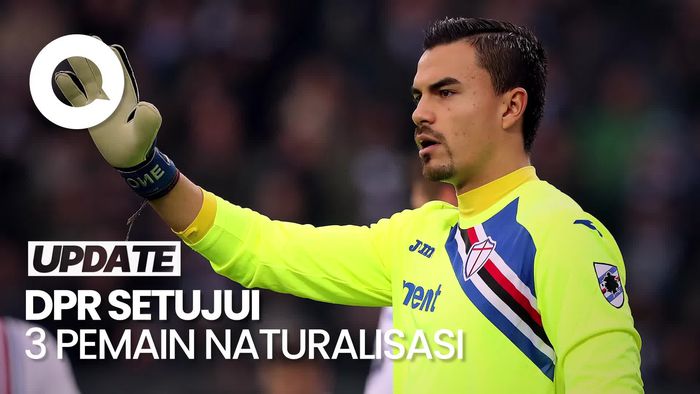 Video DPR Sahkan Naturalisasi Emil Audero, Dean Ruben, dan Joey Pelupessy